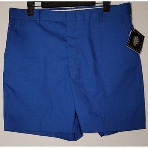 VTG KnightsBridge Men's Size 34  Golf Shorts Bright Blue STYLE 2986 NOS